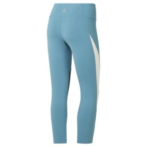 Reebok Lux 3/4 Tights Damen - Türkis - DE 209-HEF